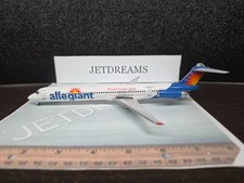 1/200 ALLEGIANT AIRLINES MD-83 MD-80 SERIES 2000'S COLORS N865GA GEMINI JETS picture