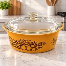 Vintage Pyrex Old Orchard 