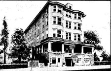 1940's WASHINGTON HALL HOTEL ATLANTIC CITY NJ J.P.FONES mgr POSTCARD picture