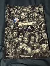 Avengers Endgame Encore Limited Edition Foil Embossed Mini Poster 13x19 picture