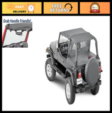 MasterTop Bimini Summer Soft Top, Black Diamond - Fits Jeep Wrangler YJ 1992-199 picture