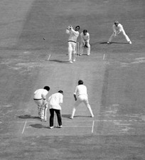 Garfield Sobers Notching Up West Indies Runs Lords Hits A Four Off- 1973 Photo picture