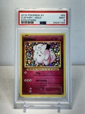 Pokémon TCG Clefairy Evolutions Holo Rare Card 63/108 VLP picture