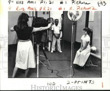 1981 Press Photo Students From St. Rose Primary School on Picture Day picture