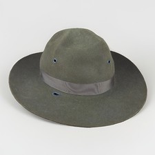 Vtg Vietnam War US Army Campaign Hat Hutt Wasserman DSA 100 Size 7 1/8 Drill picture