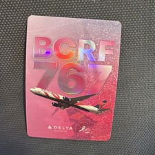 NEW 2026 Limited Edition Delta Trading Card #80 Boeing 767-400 BCRF picture