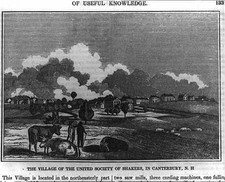 Photo:Canterbury NH Shaker Village 1835 United Society of Shakers picture