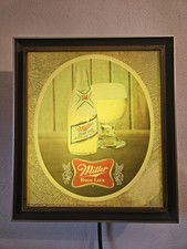 Vintage Miller High Life Lighted Beer Sign 12