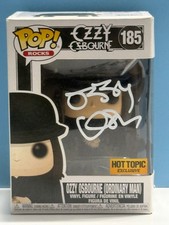 Funko Pop OZZY OSBOURNE - OZZY ORDINARY MAN #185 SIGNED COA AUTHENTICATED picture