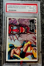 1966 Topps Batman & Robin #48 Monstrous Illusion PSA 8 NM-MT Adam West picture