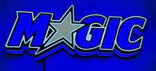 Orlando Magic NBA Basketball LED Team Logo Lighted USB Lightbox Decor Light 11” picture