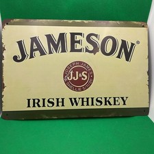 Jameson Irish Whiskey- Metal Sign for Bar/Man Cave/Garage/Game Room/Office picture