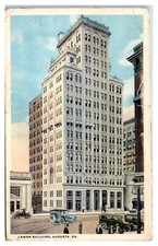 Lamar Building in Augusta Georgia c1910s Postcard picture