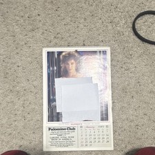Vintage 1989 Playboy Calendar Palomino Club Las Vegas Pin-Up Collectible picture
