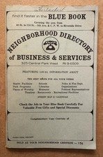 Vintage 1963-1964 Manhattan NYC Directory Upper West Side 50th to 110th St picture