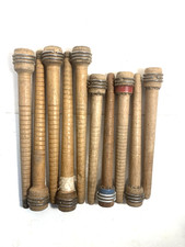 Wood Spools Wooden Quills 7 3/8