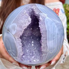 5.24LB  High quality natural amethyst smile specimen healing picture