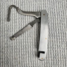 Vintage Stainless Steel Folding Hand Tool Pocket Tool Collectible Metal Tool picture
