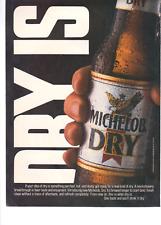 1984 Michelob Dry Beer Print Ad 8