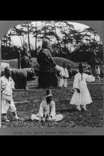 Photo:Korea Royal Tombs 1920s Korean Men Tomb Statues Stereograph picture