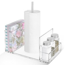 Napkin Holder for Table Acrylic Napkin Holder With Salt And Pepper Shakers Stand picture