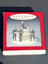 Hallmark Keepsake the Beatles 1994 Set of 5 Ornament Gift Set Original Box picture