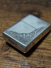 Zippo Sterling Silver 2007 Solid Silver Oil Lighter Body From Japan picture