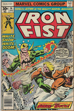 Iron Fist #14 1st Appearance and cover of Sabretooth Marvel 1977 lower grade KEY picture