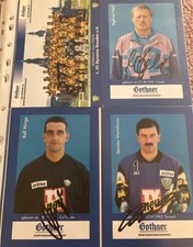 Dynamo Dresden 1994/1995 Autograph Cards Lot of 21 Rare HTF picture