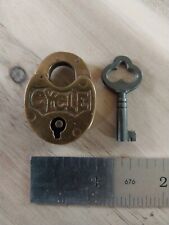 Vintage Rare Cycle Padlock with Key picture