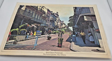 Vintage Royal Street Promenade The French Quarter New Orleans Placemat 17x11.5 picture