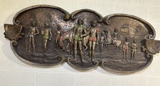 Finesse Originals Fiberglass Wall Sculpture Mid Century Horse Conquistador picture