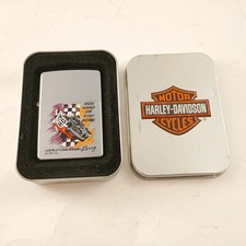 Vintage 1997 Zippo Harley-Davidson 200HD H289 Ride Hard or Stay Home Lighter NEW picture