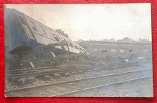 RPPC Train Wreck Derailment Scene Rail Yard Railroad Disaster picture