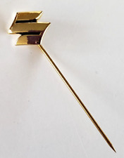 Vintage Suzuki Japan Gold Tone Stick Pin 1.75
