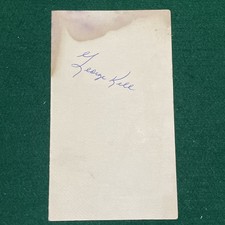 Detroit Tigers 1950 George Kell Signature On The Renown Marioโs Of Detroit Menu picture