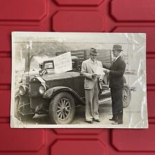 Mr Pressly We Are Even Happy Birthday Buick Car Gift 7 x 5 Photograph Vtg 1937 picture