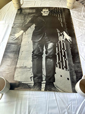 Vintage 1969 Frankenstein Monster Poster 23.75x35.75 Boris Karloff picture