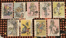 1966 Fleer Weird-ohs (9) Card Lot (Great Condition) picture