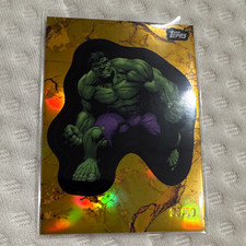 Topps 2025 Marvel Comic Book Heroes The 2000s Hulk #71 Serial /50 picture