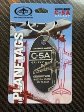 MotoArt Planetags Lockheed Martin C-5A Galaxy Bicolor Grey Black SOLD OUT #737 picture