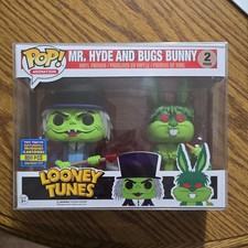 Funko POP Mr. Hyde And Bugs Bunny 2pk SDCC 2017 Toy Tokyo Exclusive 850pcs picture