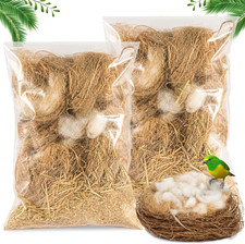 Sukh Bird Nesting Material - Bird Nest Bedding for Hummingbird Finch picture