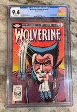 WOLVERINE LIMITED SERIES #1 (1982). CGC - 9.4 ⭐ Frank Miller & Chris Claremont picture