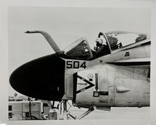Vintage US Navy Military Aircraft Original 8x10 Kodak Photograph Aviation picture