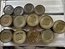 VINTAGE- Post-Vietnam Era C-Ration Loose Cans (Early 1970's) picture