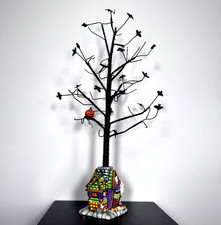 RETIRED Christopher Radko Howl Manor Halloween Ornament Tree 36” picture