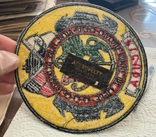 Original 60s Vintage ACE NOVELTY TAG US Navy USS Picuda SS-382 Submarine Patch picture