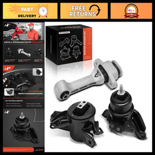 A-Premium 3PCS Engine Motor Mount Transmission Mount and Torque Strut Mount Set picture