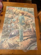 1988 NAUSICAA of the Valley of Wind Manga Viz Promo Poster VINTAGE Miyazaki picture